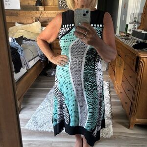 PerSeption Concept Elegant Black Dress Size Small. NWOT